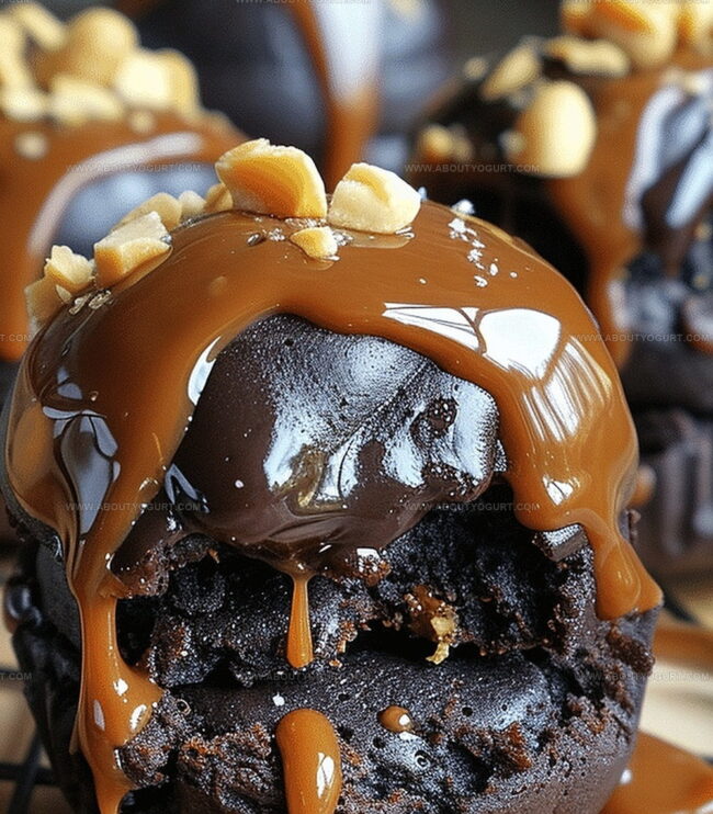Tips for Samuels Salted Caramel Peanut Brownie Bombs