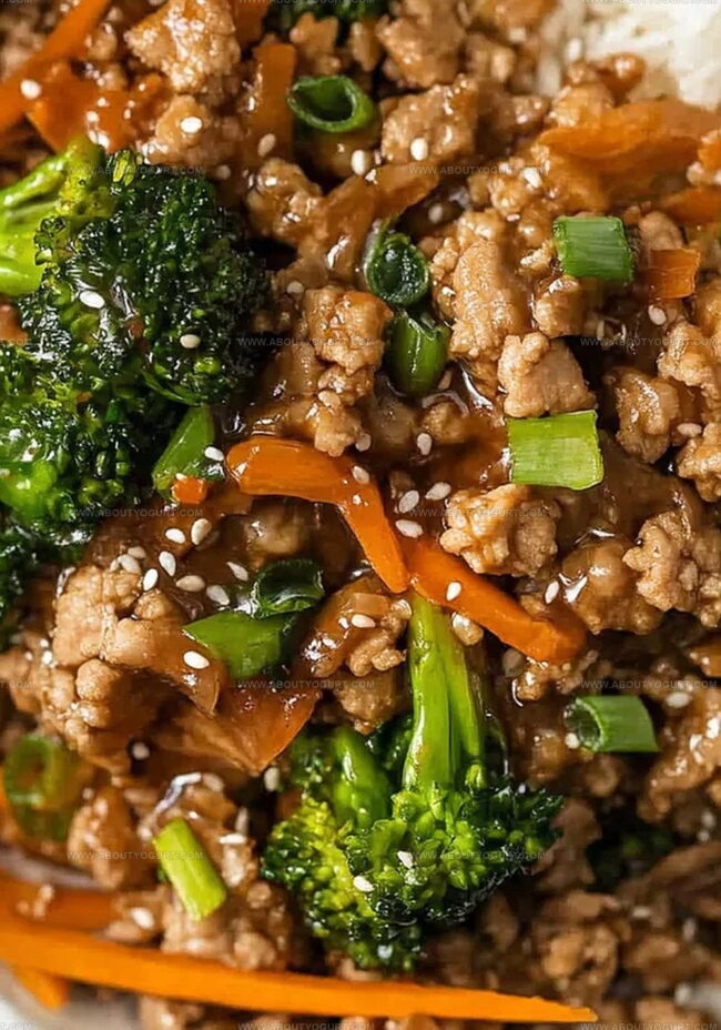 Steps For Making Ground Turkey Teriyaki Stir Fry