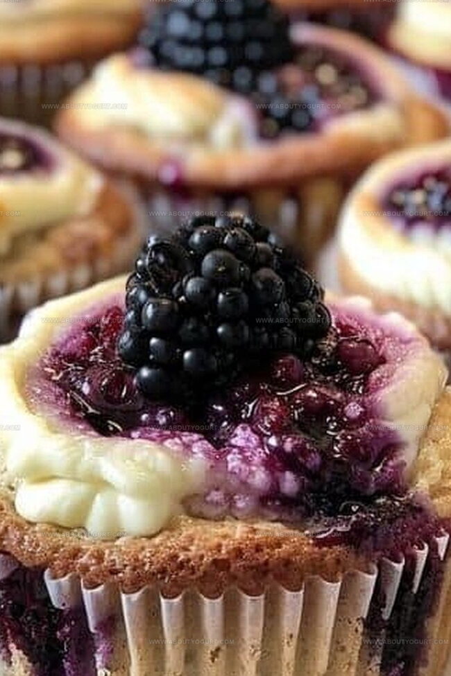 Why Refreshing Blackberry Cheesecake Muffins Are a Perfect Snack