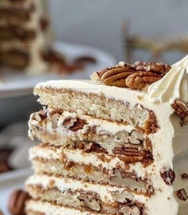 Baking Tips for White Chocolate Pecan Layer Cake Success