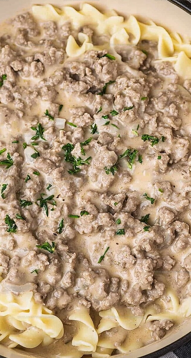 What Makes Ground Beef Stroganoff A Classic