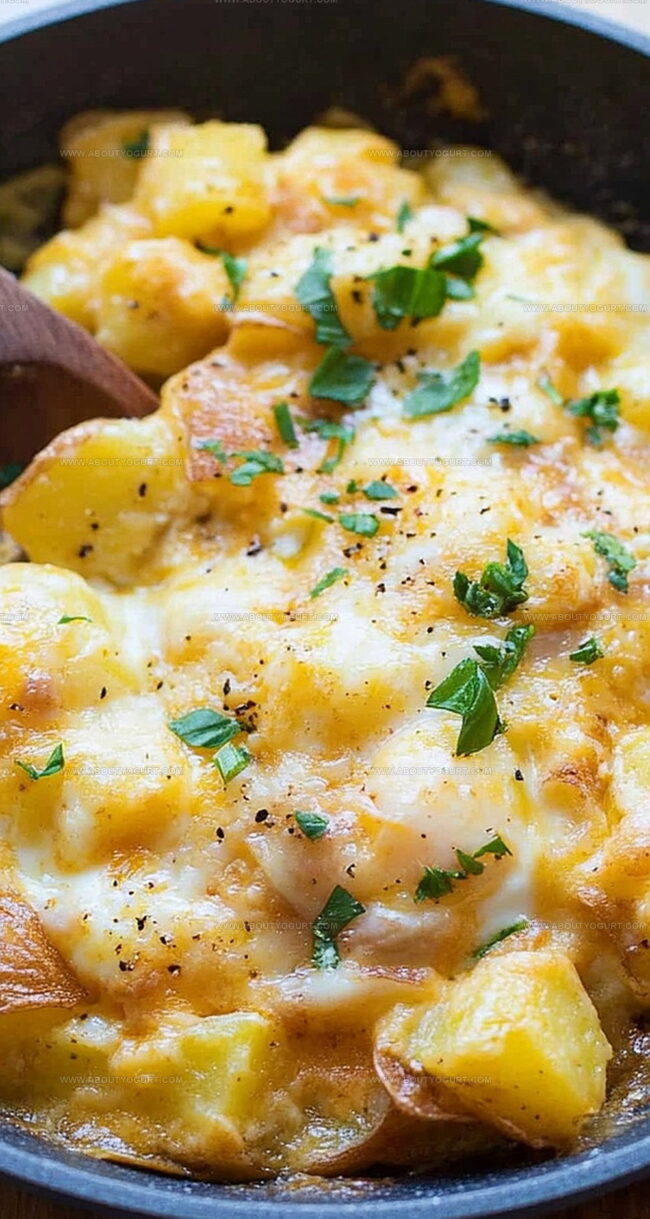 Why Cheesy Potato Egg Scramble Is A Breakfast Winner