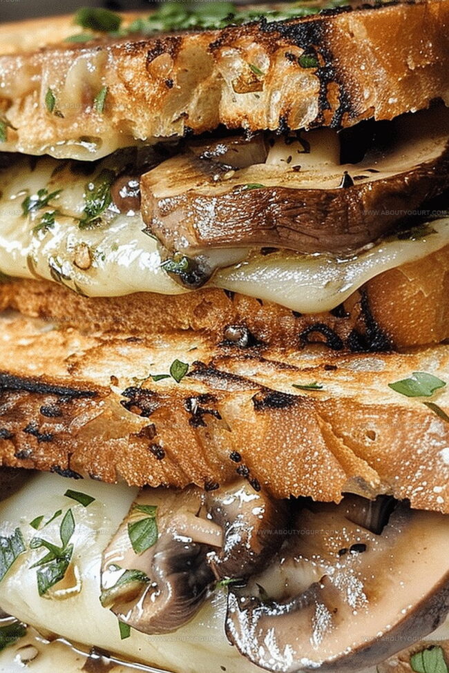 What Makes Garlic Mushroom Grilled Cheese So Good