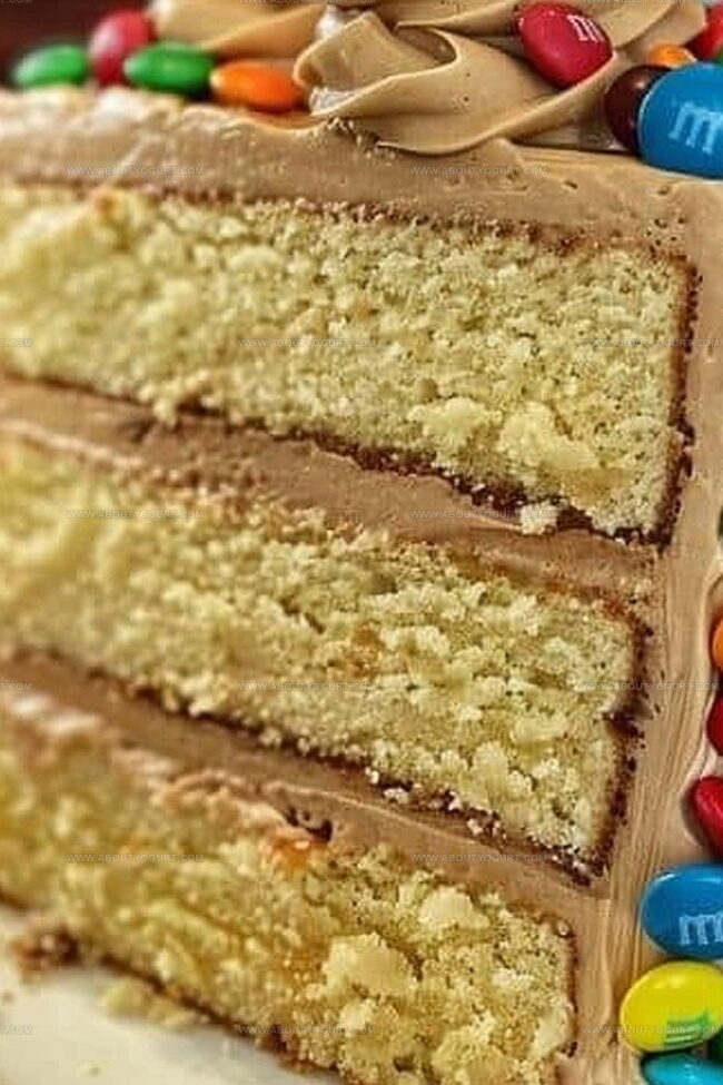 The Magic Behind M&Ms Peanut Butter Cake with Peanut Butter Frosting