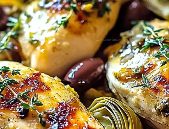 Variations on Mediterranean Lemon Chicken