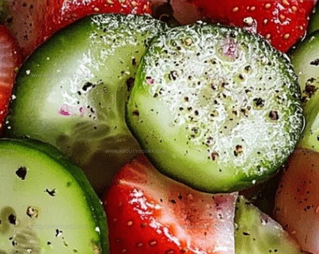 Pro Tips for Strawberry Cucumber Salad