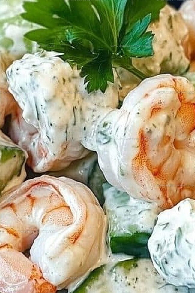Why Creamy Cucumber Shrimp Salad Is Refreshing And Light