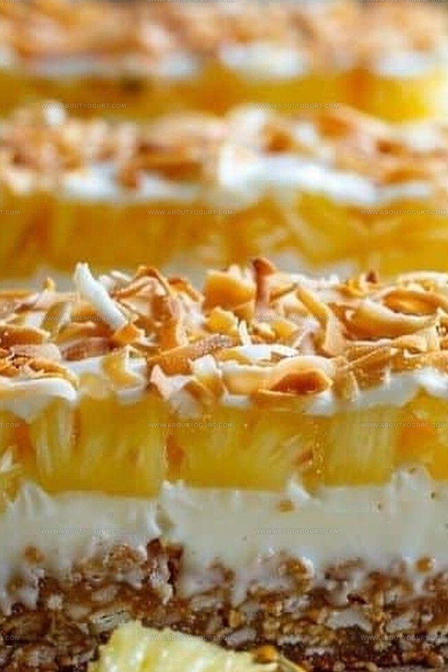 Why Refreshing No-Bake Pineapple Coconut Bars Are a Tropical Delight
