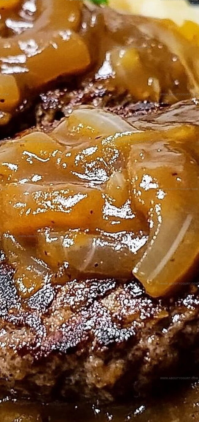 Why Hamburger Steaks With Onion Gravy Are A Hearty Dinner Option