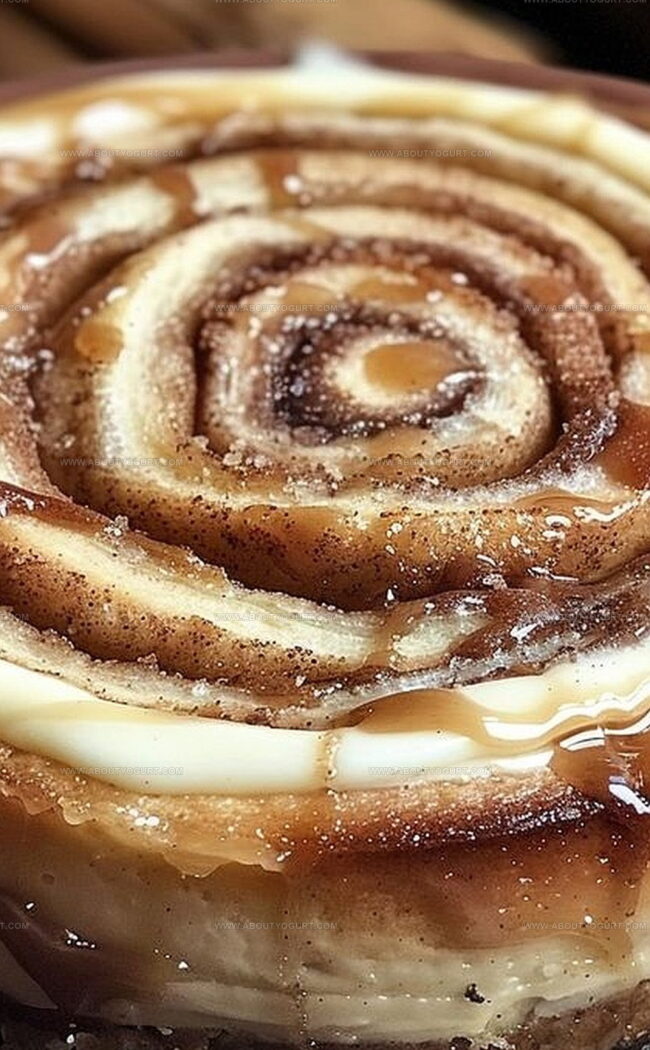 Pro Tips For Soft, Flavorful Cinnamon Roll Honeybun Cheesecake