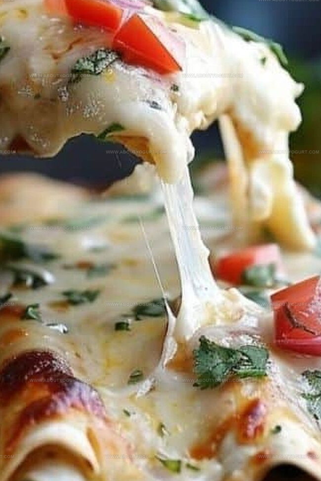 What Makes Chicken Enchiladas with Sour Cream White Sauce So Tasty