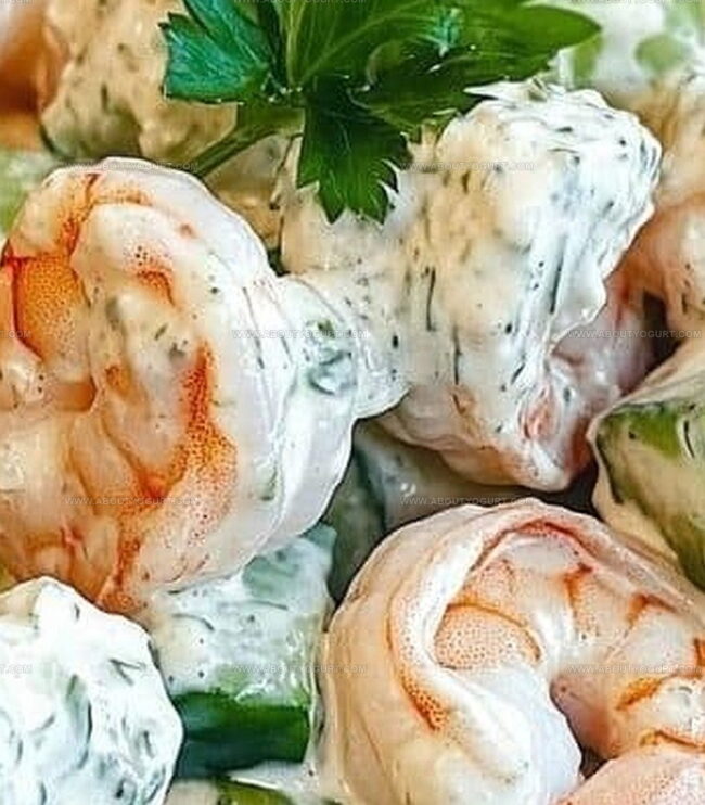 Helpful Advice For Creamy Cucumber Shrimp Salad
