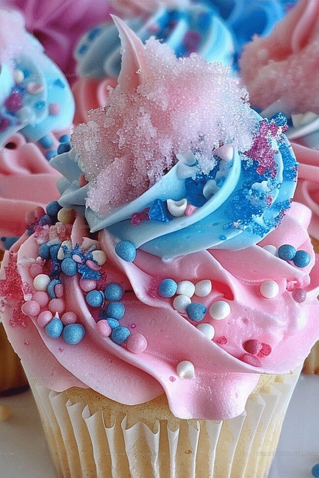 Cotton Candy Cupcakes Charm