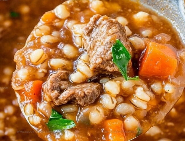 Pro Tips for Easy Beef Barley Soup Recipe