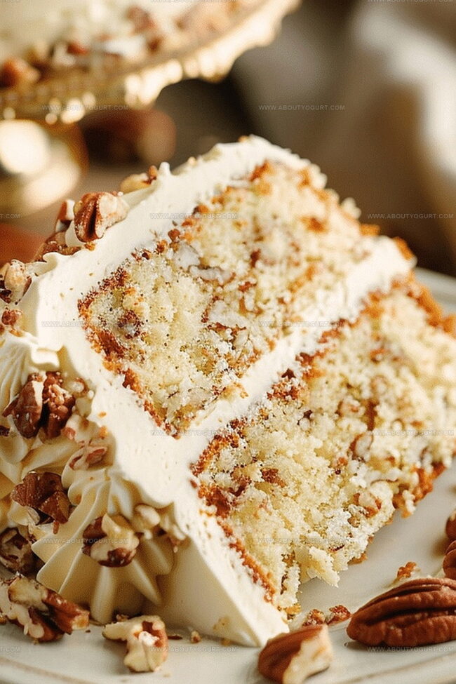 Butter Pecan Cake To Swoon Over