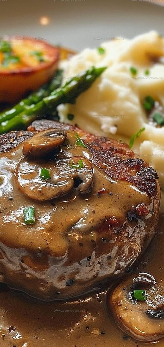 Why Salisbury Steak With Mushroom Gravy And Mashed Potatoes Is Comfort Food