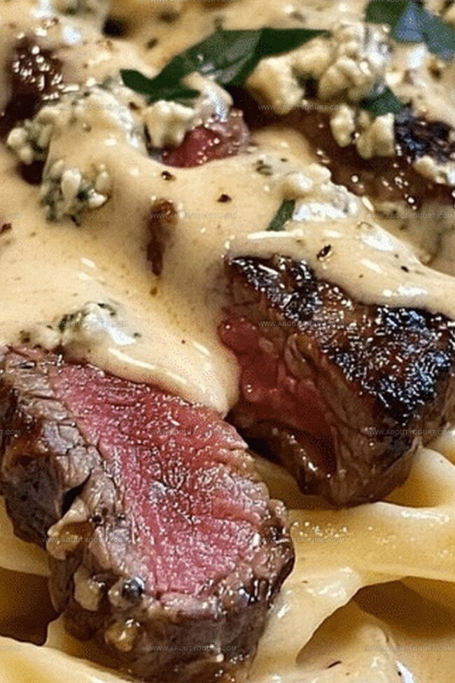 What Makes Olive Garden Steak Gorgonzola Alfredo So Irresistible