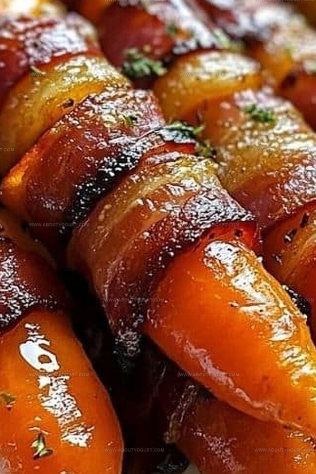 What Makes Bacon-Wrapped Carrots with Maple Glaze So Delicious