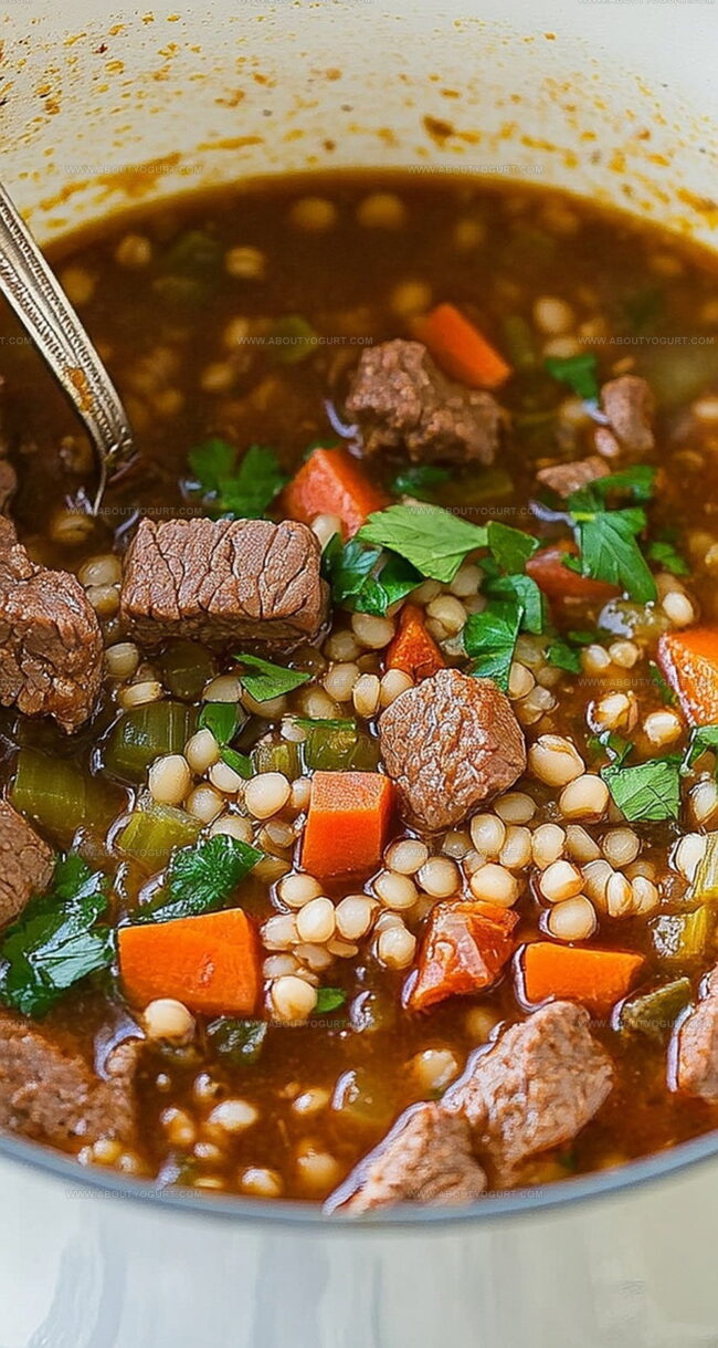 Why Beef Barley Soup Feels So Cozy