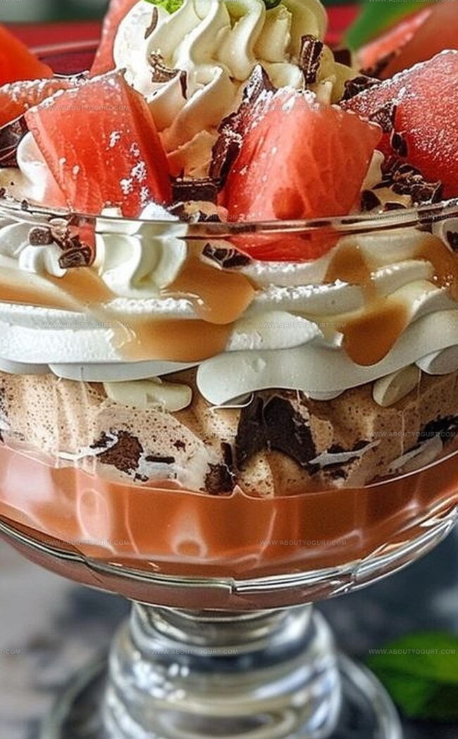 Tips for Success with Caramel Cheesecake Watermelon Whip Trifle