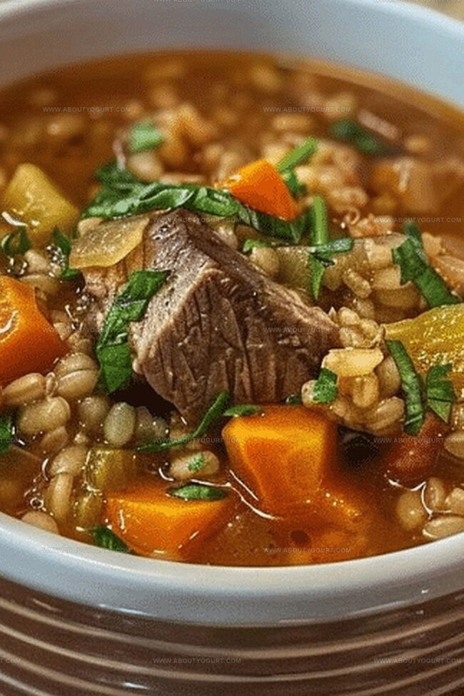 Why Hearty Beef Barley Soup Warms the Soul