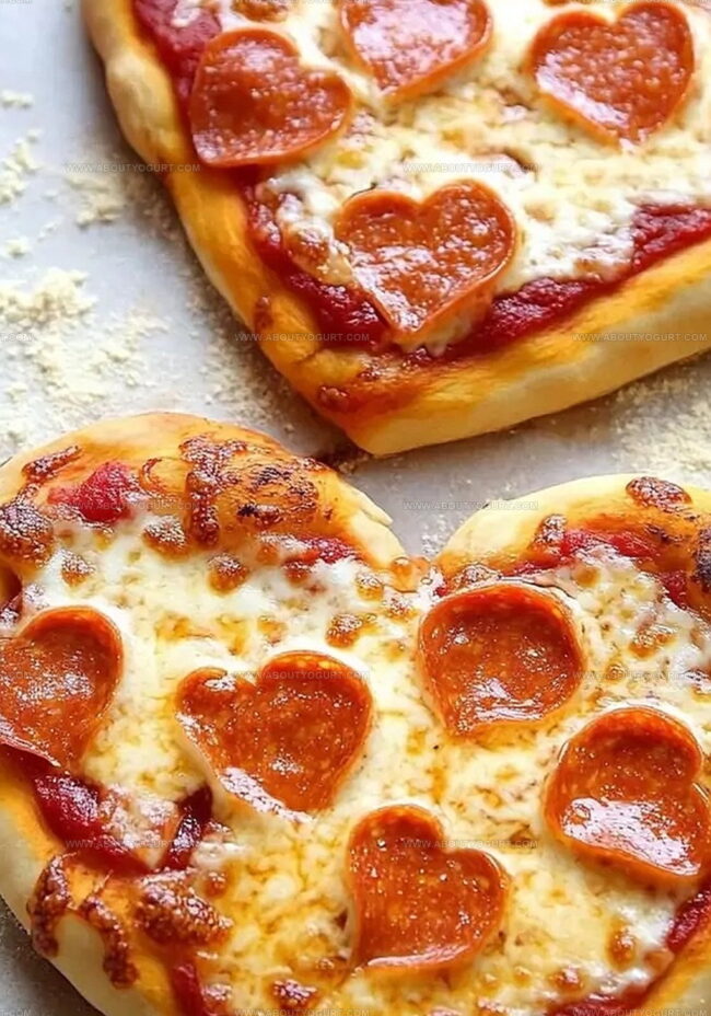 How To Make Heart-Shaped Pizza Easily