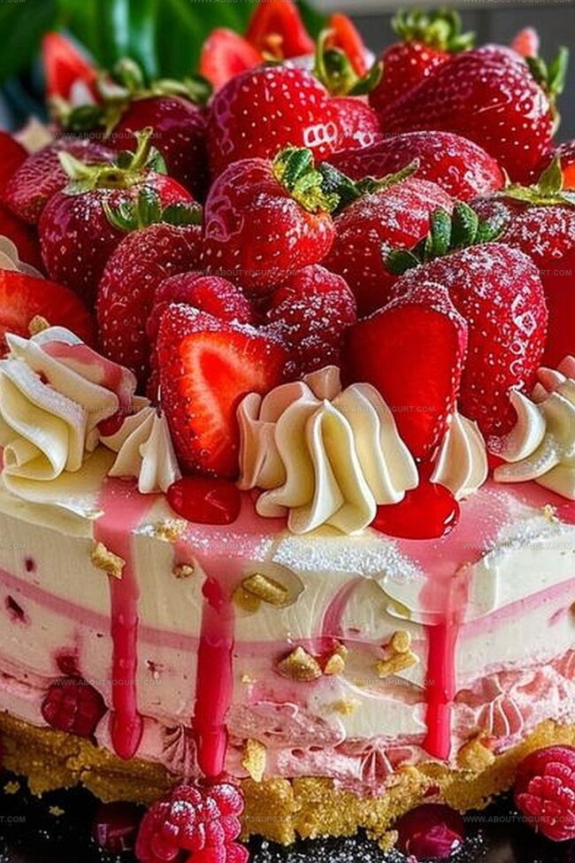 Why Strawberries and Cream Cheesecake Cake Is Delightful