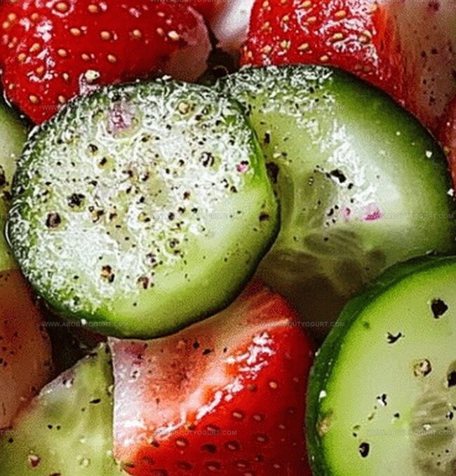 Why Strawberry Cucumber Salad Is Refreshingly Sweet