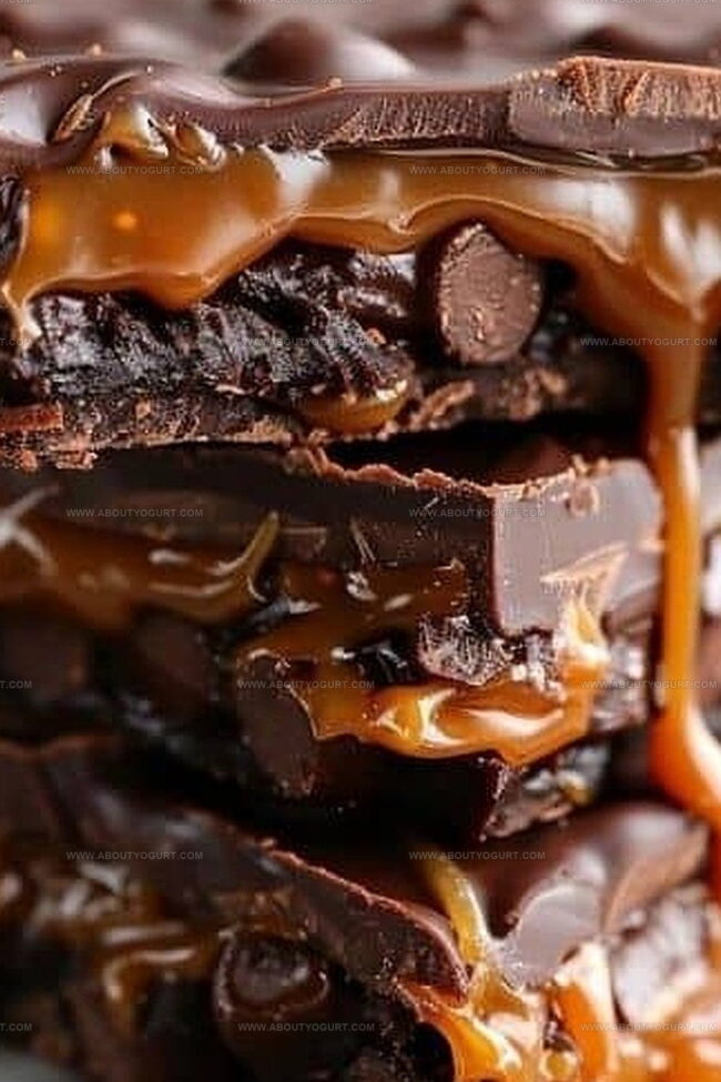 What Makes Gooey Caramel Chocolate Crunch Bars So Addictive