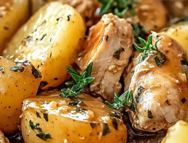 Variations on Crockpot Ranch Chicken and Potatoes