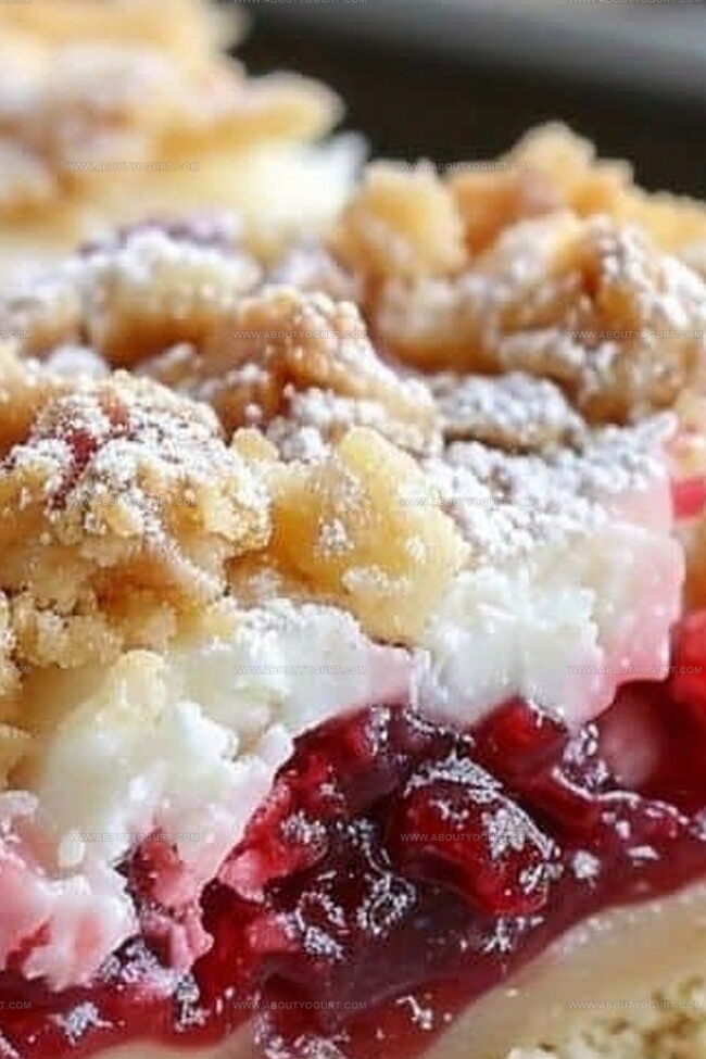 Southern Cherry Cobbler Bars Bursting With Flavor