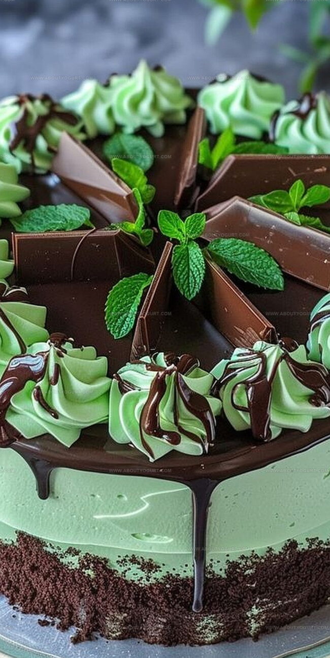 What Makes Mint Chocolate Fudge Cheesecake Cake Irresistible