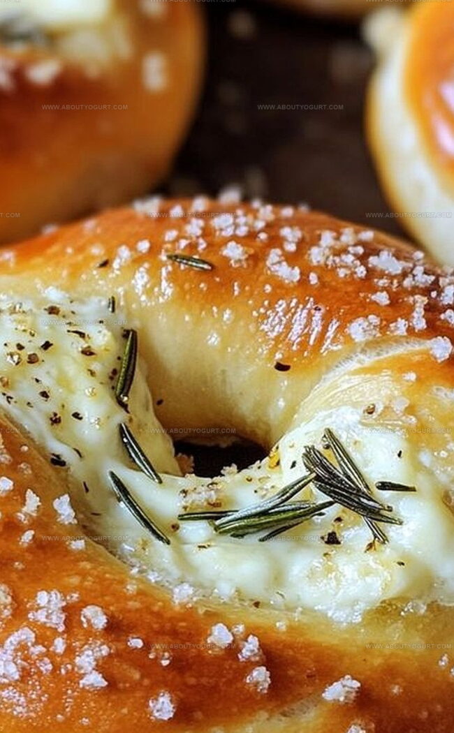 Cooking Tips for Mozzarella Stuffed Rosemary and Parmesan Soft Pretzels