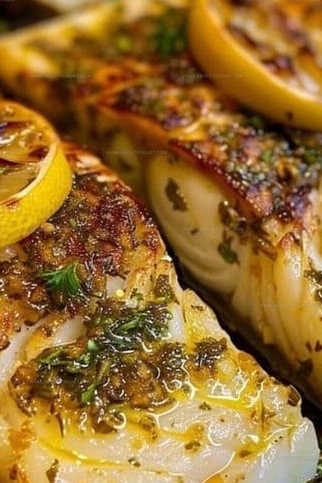 Why Baked Cod with Lemon and Garlic Is So Flavorful