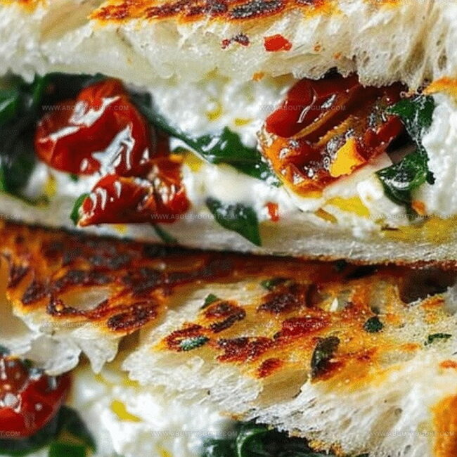 What Makes Sun-Dried Tomato, Spinach, and Ricotta Grilled Cheese a Gourmet Treat