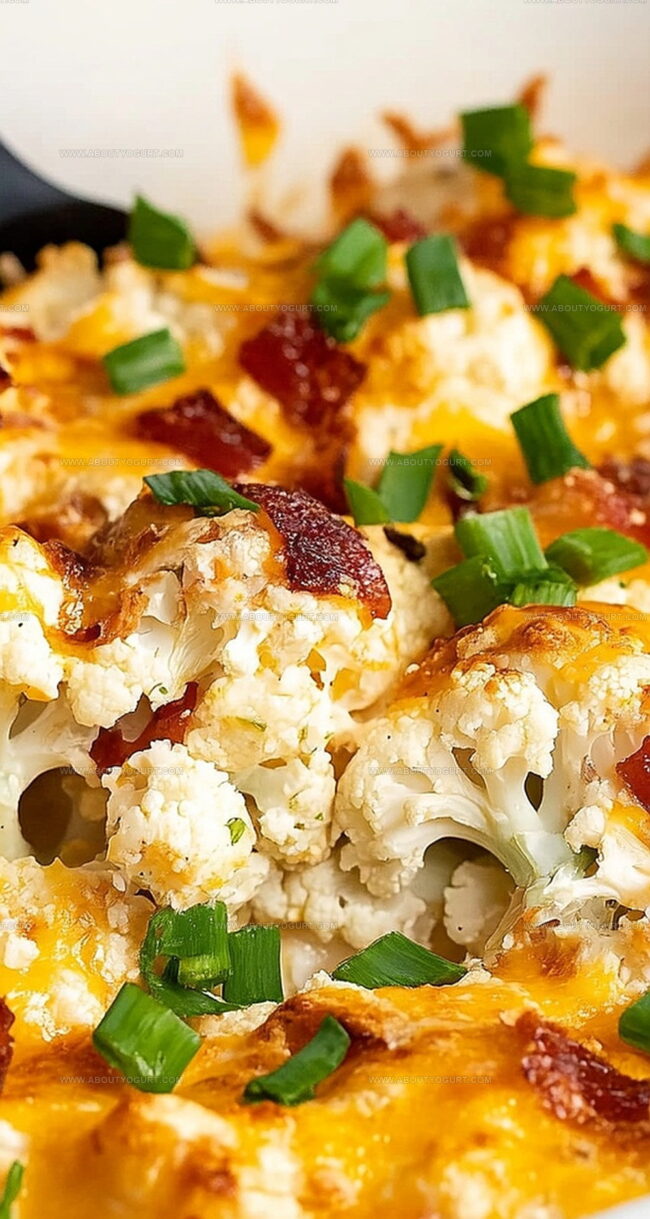 Why Loaded Cauliflower Casserole Is So Comforting