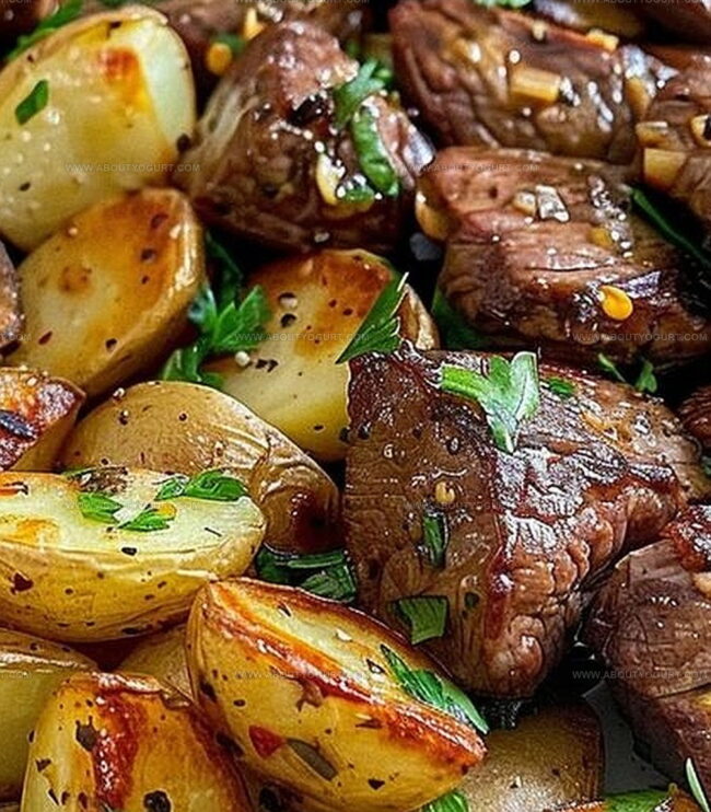 Pro Tips For Air Fryer Garlic Butter Steak Bites And Potatoes