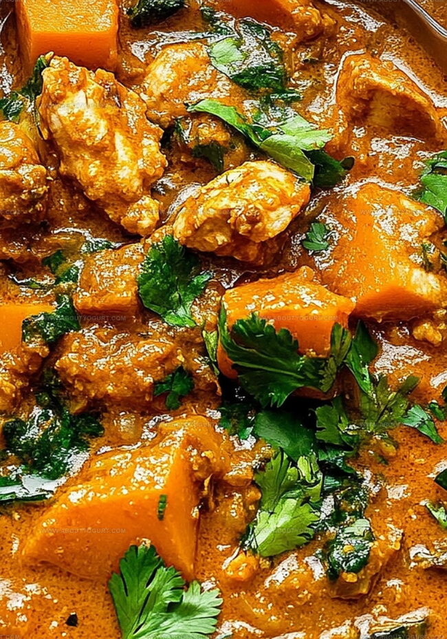 Making Chicken Sweet Potato Curry Step By Step