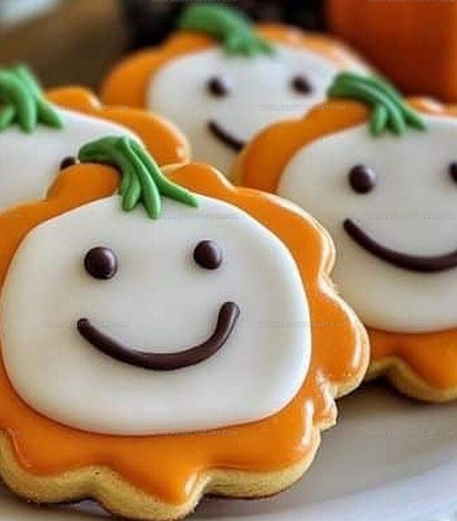 Pro Tips For Baking Pumpkin Sugar Cookies With Icing