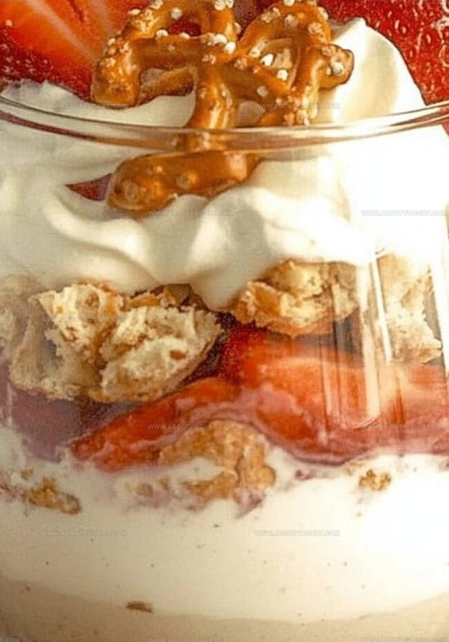 Simple Instructions For Strawberry Pretzel Salad Parfaits