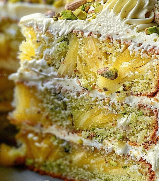 Pro Tips To Perfect Tropical Pistachio Pineapple Cake