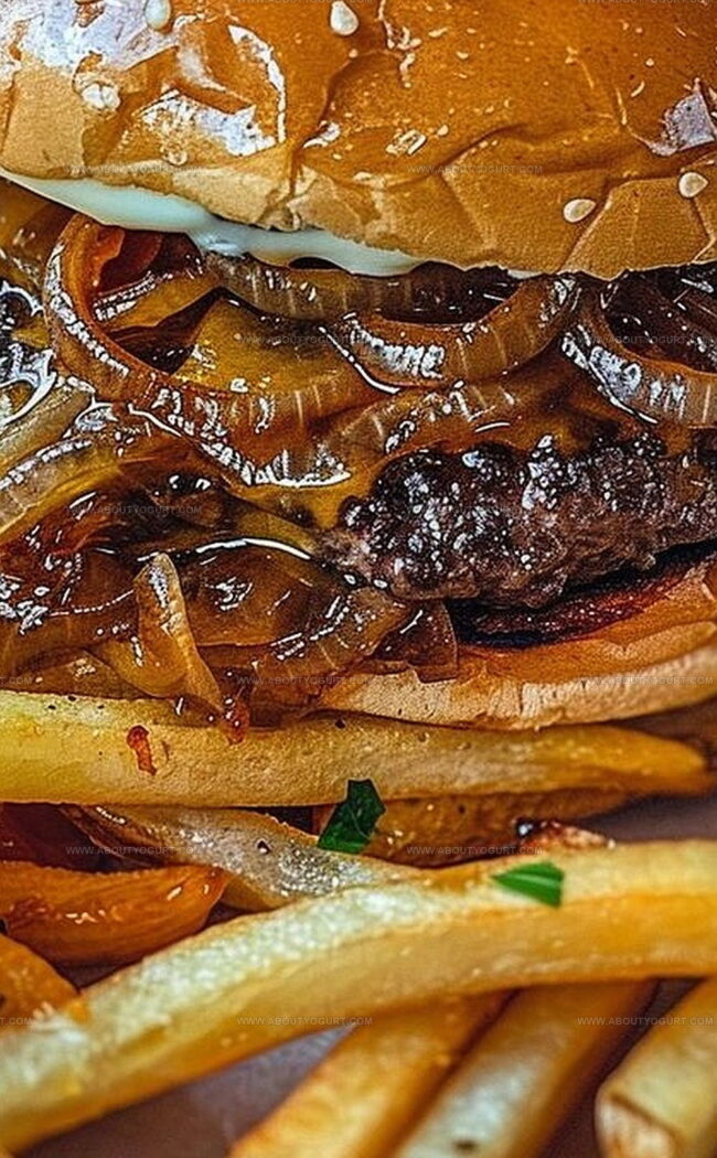Cooking Tips for Caramelized Onions and Crispy Fries Recipe