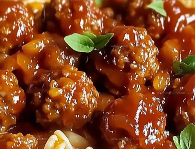 Variations on Sweet and Tangy BBQ Meatball Pasta