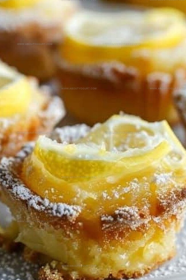 Why Mouthwatering Lemon Bar Cookie Cups Are a Citrus Dream
