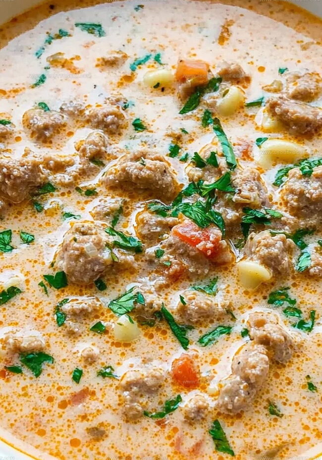 How To Make Creamy Parmesan Italian Sausage Ditalini Soup