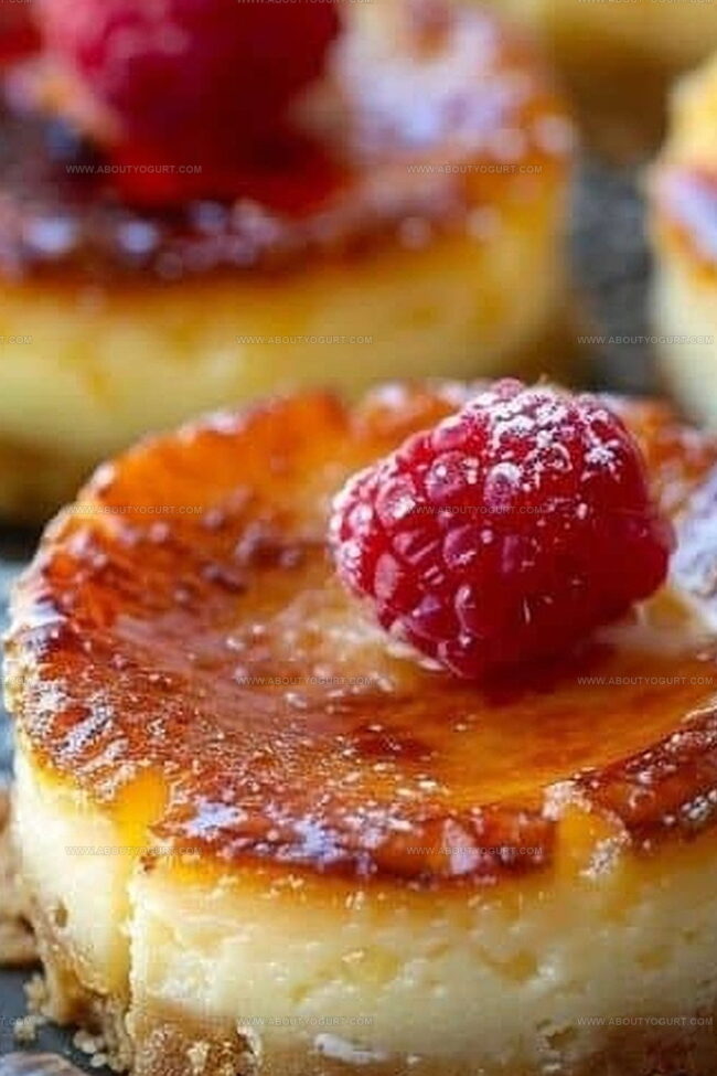 Why Irresistible Mini Creme Brulee Cheesecakes Are a Must-Try