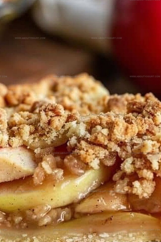 Reasons to Savor Humble Apple Pie Crumble