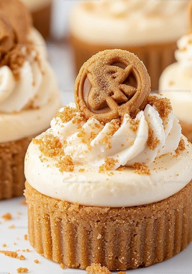 How To Put Together Mini Biscoff Cheesecakes