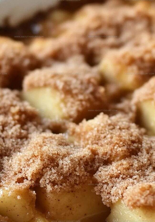 How To Bake Apple Snickerdoodle Dump Cake Recipe