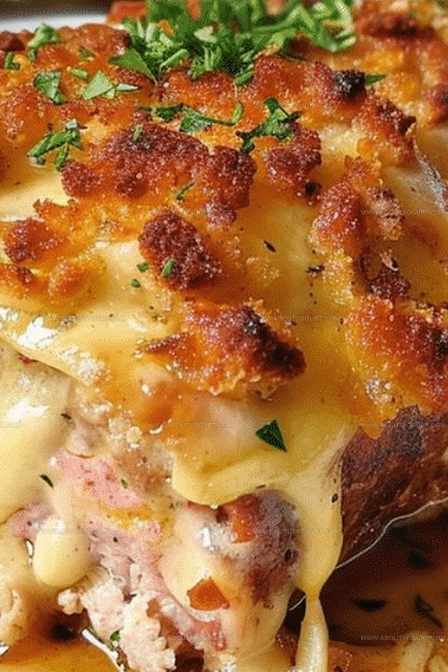 Why Chicken Cordon Bleu Meatloaf Is A Savory Twist on a Classic